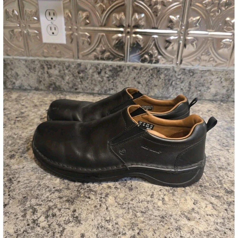 Red Wing 6700 Mens Work Shoes Leather Slip On Loafers Aluminum Safety Toe Sz 11D